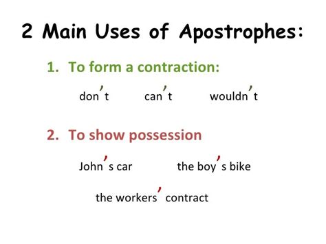 Apostrophe