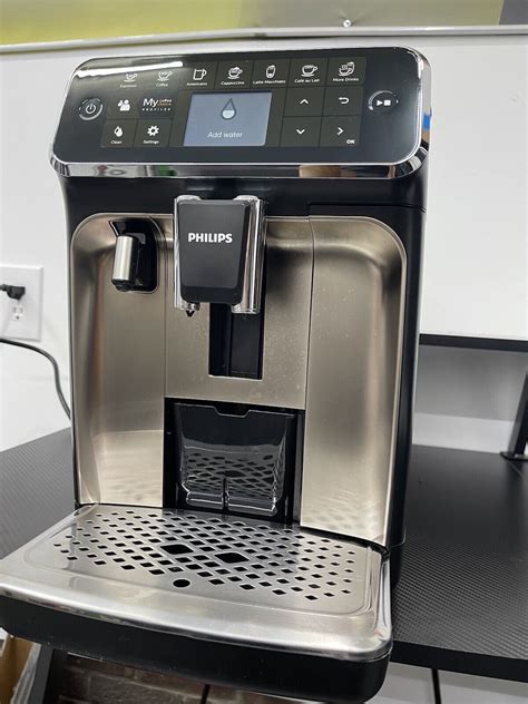 Philips 4300 Fully By Automatic Espresso Machine W Lattego Ep434794 St Johns Institute