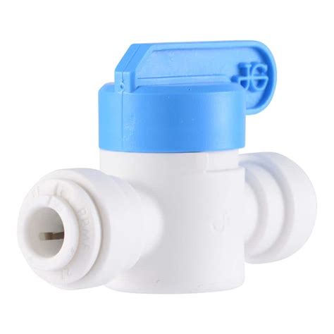 John Guest 14 In Od Push To Connect Polypropylene Valve Fitting