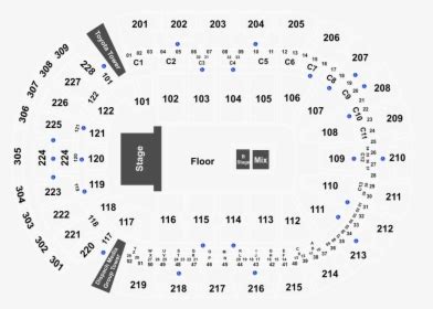 Bert Ogden Arena Seating Chart, HD Png Download - kindpng