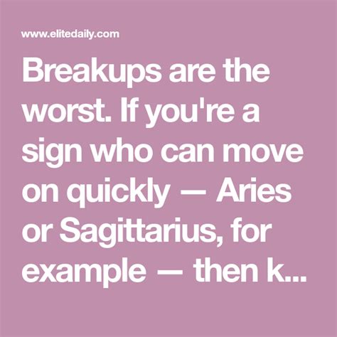 These 5 Zodiac Signs Take The Longest To Get Over A Breakup Breakup