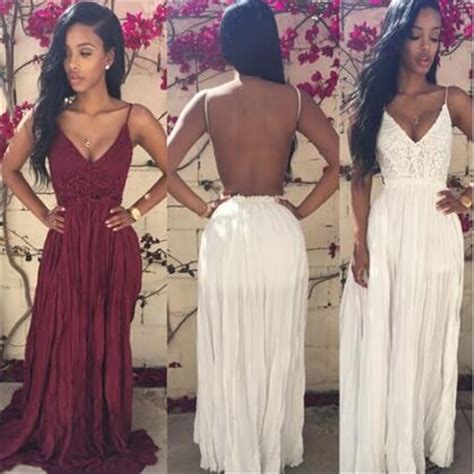 Flowy Prom Dresses,Boho Prom Dresses-DollyGown.com