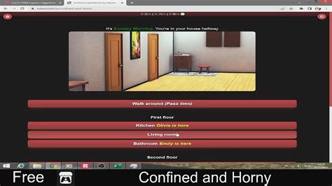 Confined And Horny Free Game Itchio Visual Novel XNXX
