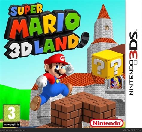 Viewing Full Size Super Mario 3d Land Box Cover