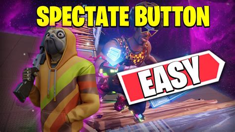 How To Make A Spectate Button In Fortnite Creative 2024 YouTube