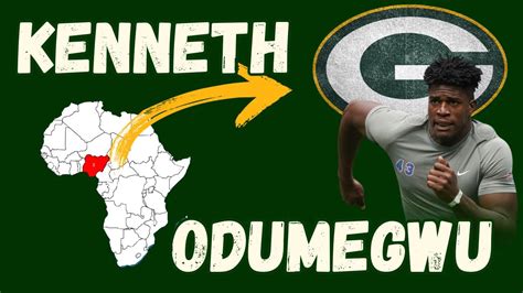 From Nigeria To Green Bay Kenneth Odumegwu NFL Africa Prospect YouTube