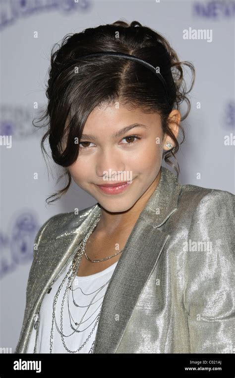 Zendaya Justin Bieber Never Say Never Los Angeles Premiere Downtown