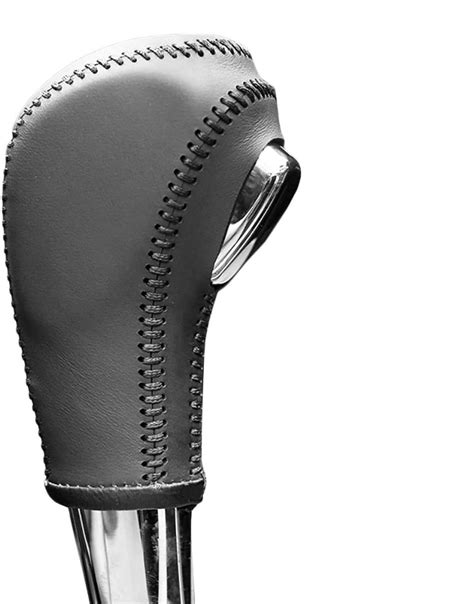 Amazon Ji Loncky Black Genuine Leather Gear Shift Knob Cover For