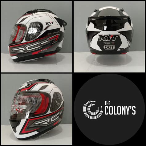 Jual Helm Kyt Full Face Fullface Rc Rc Rc Rc Seven Motif Corak