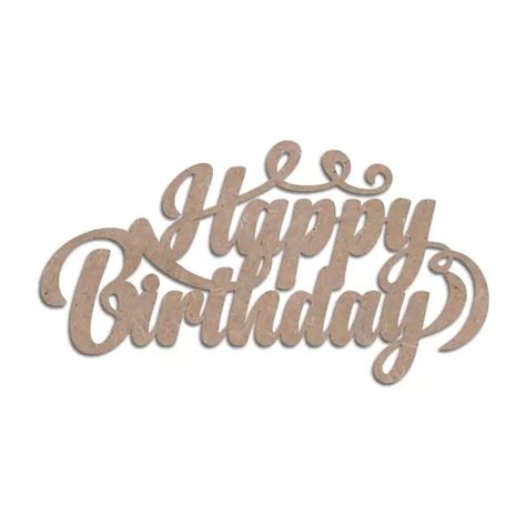 Happy Birthday Decoration Mdf Cutout 36 Inch Birthday Decorations