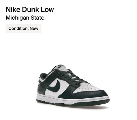 Nike Dunk Low Michigan State Dunk Low Hyper Cobalt Women S Fashion