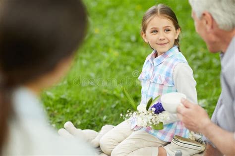 Talking to grandfather stock photo. Image of gathered - 120275480