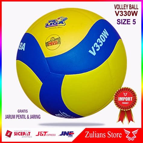 Jual Bola Voli Volly Volley Ball Mikasa Original Impor Standar Fivb