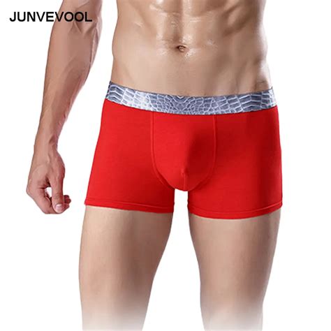 Solid Color Underwear Men Sexy Cotton Boxers Plus Size Panties Shorts Breathable Boxershort Xxl