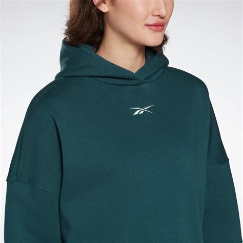 Reebok Apparel Women Studio Recycled Oversize Hoodie Forgrn – Reebok Canada