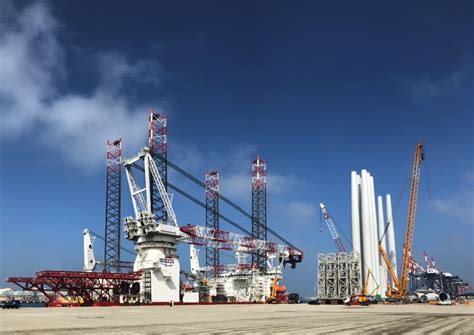 First Turbine Stands At Greater Changhua A Offshore Wind Farm