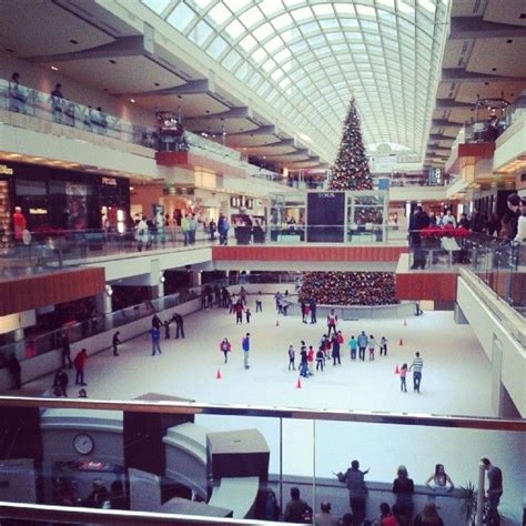 Just in case we miss the cold, our mall has an ice skating rink. Nbd # ...