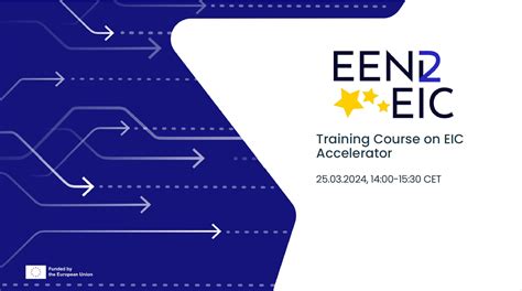 Training Course For The EIC Accelerator EEN2EIC