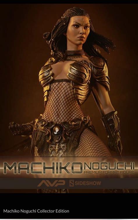 Sideshow Alien Vs Predator Machiko Noguchi The She Predator Pf Sealed