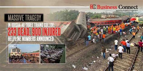 Massive Tragedy In Odisha As Three Trains Collide 233 Dead 900 Injured Helpline Numbers