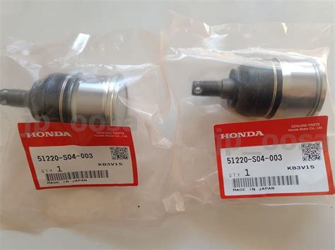 Honda Acura Genuine OEM Front Lower Ball Joint LH & RH Set 51220-S04 ...