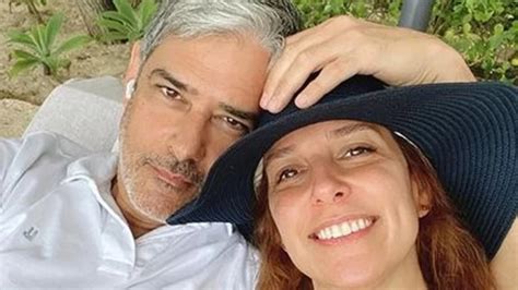 William Bonner E Natasha Dantas - Natasha Dantas exibe momento raro com William Bonner: "Te amo ...