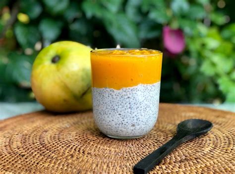 Chia Pudding coco mangue Femmes de Polynésie