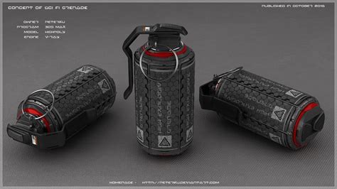 Grenade concept by peterku on DeviantArt