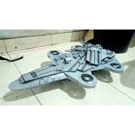 Jual Miniatur Rc Skycarrier Uss Musk Cvn X Modern Warship Shopee