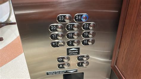 Schindler 6400NA High Rise Elevators At Rosen Center Orlando FL USA