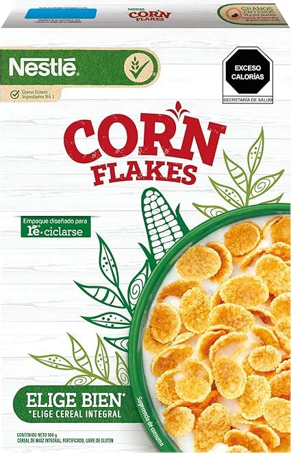 Cereal Nestlé Corn Flakes Sin Gluten 500g Mx Alimentos Y Bebidas