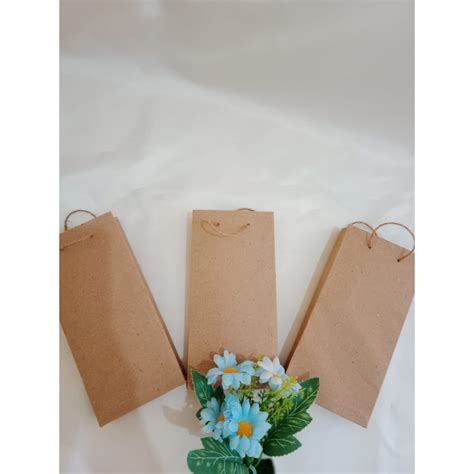 Jual Paper Bag Coklat Polos Kecil X X Cm Paperbag Kado Souvenir