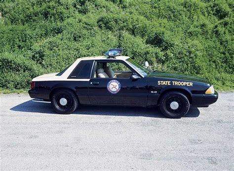 These Foxbody Mustang Notch Backs Were Actually Used For Police