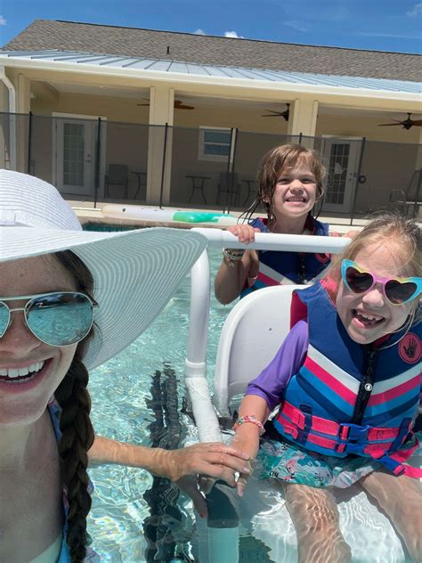 Mom Shares Video Of Daughter Enjoying Wheelchair Accessible Pool Good Morning America