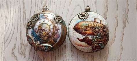 Елочные игрушки: "Steampunk" в интернет-магазине Ярмарка Мастеров по ...