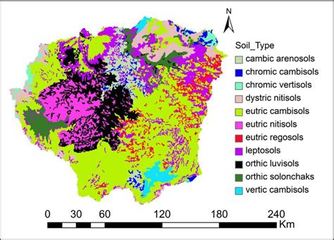 Soil map of Tekeze dam catchment. | Download Scientific Diagram