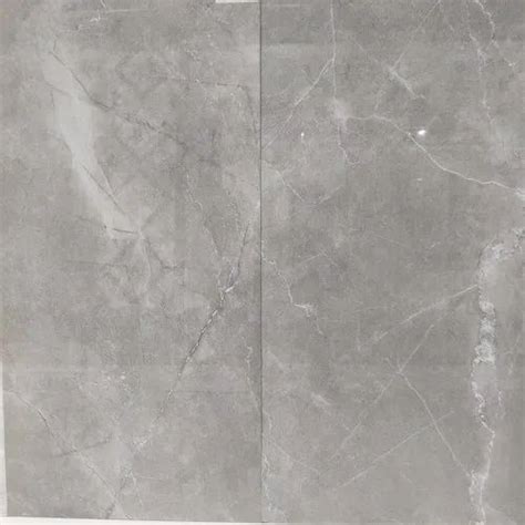 Simpolo Dark Grey Glossy 15mm Vitrified Floor Tile Thickness 10 15 Mm