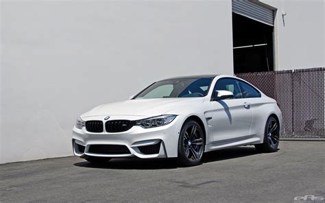 Mineral White M4 Visits EAS | BMW Performance Parts & Services