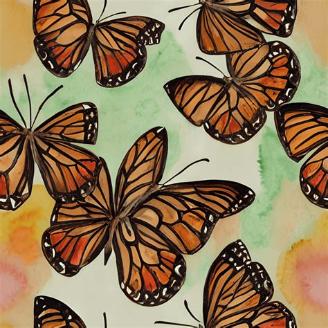 Earth Tone Butterfly Watercolor Graphic Creative Fabrica