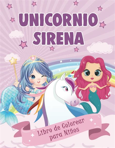 Buy Unicornio y Sirena Libro de Colorear para Niños Libro Mágico para