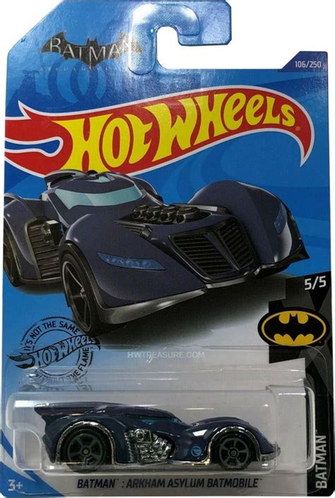 Batman Arkham Asylum Batmobile Hot Wheels Treasure Hunt HWtreasure