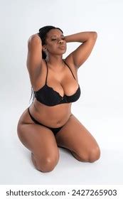 Plus Size Model Lingerie Fat Sexy Stock Photo Shutterstock