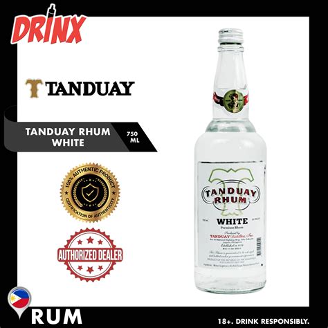 Tanduay White Rum Ml Lazada Ph