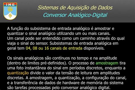 Instrumentação Aquisição E Processamento De Sinais Para Medições De