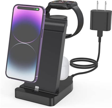 Amazon Charging Station For Apple Multiple Devices In Fast