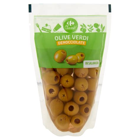 Carrefour Classic Olive Verdi Denocciolate 200 G Carrefour