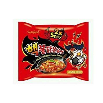 Samyang 2x Spicy Hot Chicken Flavor Ramen Hek Buldak Bokkeum Myun ...