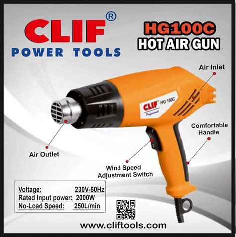 Clif HG C Hot Air Gun W At Piece In Ahmedabad ID