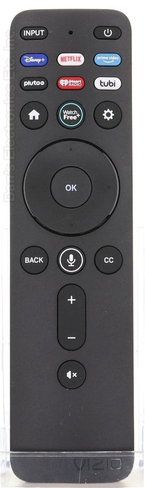 VIZIO XRT260 Voice Remote Control For VIZIO TVs Black Walmart