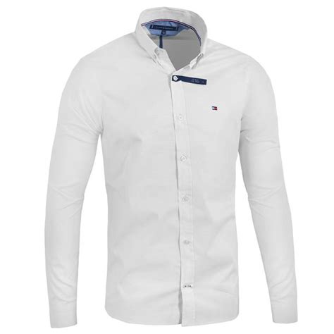 Koszula Męska Tommy Hilfiger Slim Fit Biała XL ERLI pl